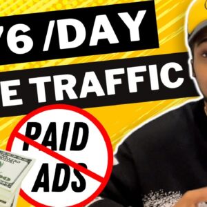 How To Promote Affiliate Links Using FREE Traffic To Make $376 Daily Without a Website or Followers