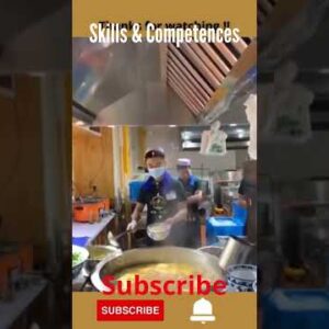 Skills and Competences| Amazing Chef Skills  #shorts