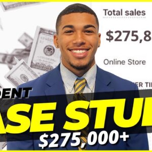 $275,000+ Shopify Dropshipping Student Case Study