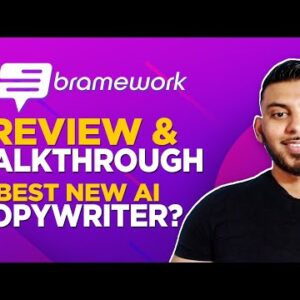 Bramework Review & Tutorial - Best New AI Copywriter?!