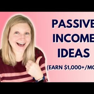 PASSIVE INCOME STREAMS for beginners in 2022:  How to create passive income as a content creator
