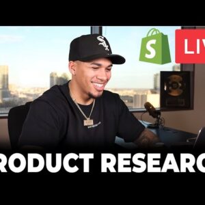 Shopify Dropshipping Find WINNING PRODUCTS LIVE with AC Hampton