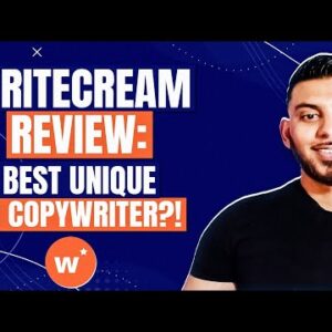 Writecream Review & Tutorial - Best Unique AI Copywriter?!