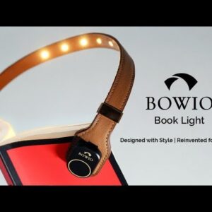 BOWIO: You've NEVER Seen A Book Light Like This!
