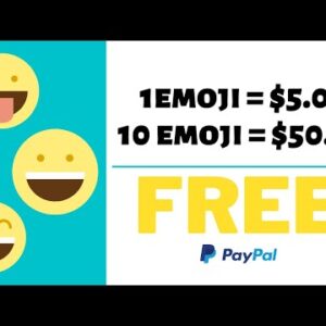 Earn $5.00 Each Emoji You Click (20 Clicks = $100) | Make Money Online 2022