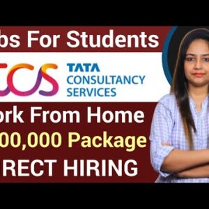Work From Home Jobs | TCS Recruitment 2022 | Freshers Apply | Work From Home Job | Jobs Jan 2022