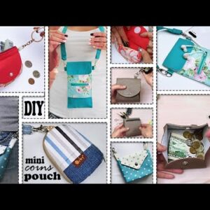 5 DIY SMALL POUCHES & PHONE CASE EARPHONE CASE IDEAS CRAFT JUST IN 10 MIN WALLETS NEW WAY