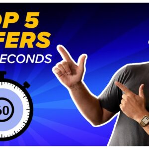 Top 5 ClickBank Offers to Promote in 60 SECONDS! - September 2022