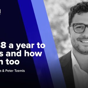 Turning $8 a Year into MILLIONS with Affiliate Marketing ft. Peter Tzemis