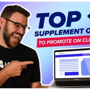 The 10 Best Supplement Affiliate Programs on ClickBank (2022) - Make $140 PER SALE!