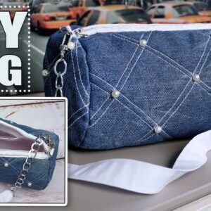 NEVER THROW OUT OLD JEANS ðŸ˜� Sew Lovely Purse Bag In a Few Steps | FROM SCRATCH TUTORIAL