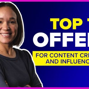 Top 7 ClickBank Offers for Content Creators & Influencers
