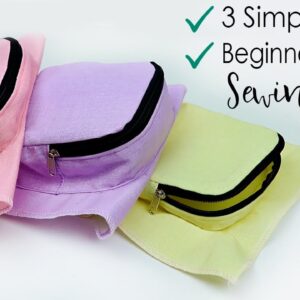 SEWING TIP #2 How to make the Patch Zip Pocket Three Ways